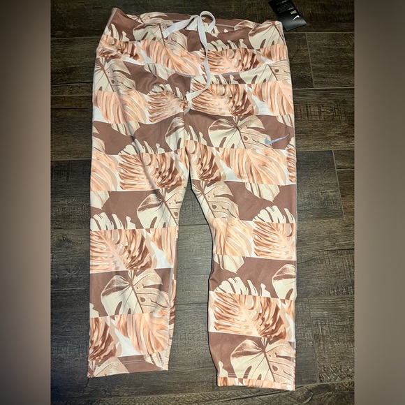 Nike Pants - Nike Running Tight Fit Cropped Leggings 1X